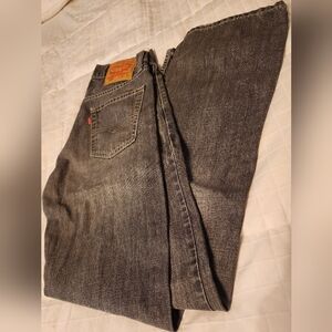 Levi's Men's Charcoal Straight Jeans